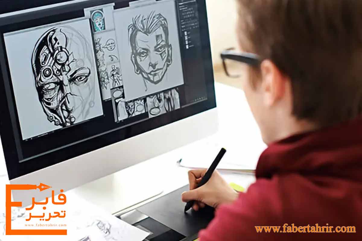 تفاوت طراحی با نقاشی طراحی با کامپیوتر